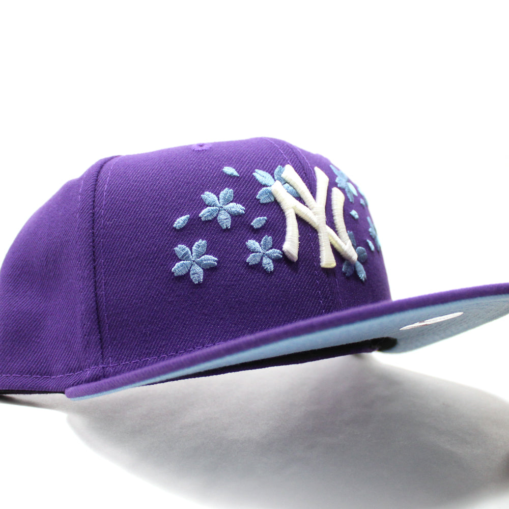 New York Yankees Cherry Blossom New Era 59Fifty Fitted Hat (Navy Pink –  ECAPCITY