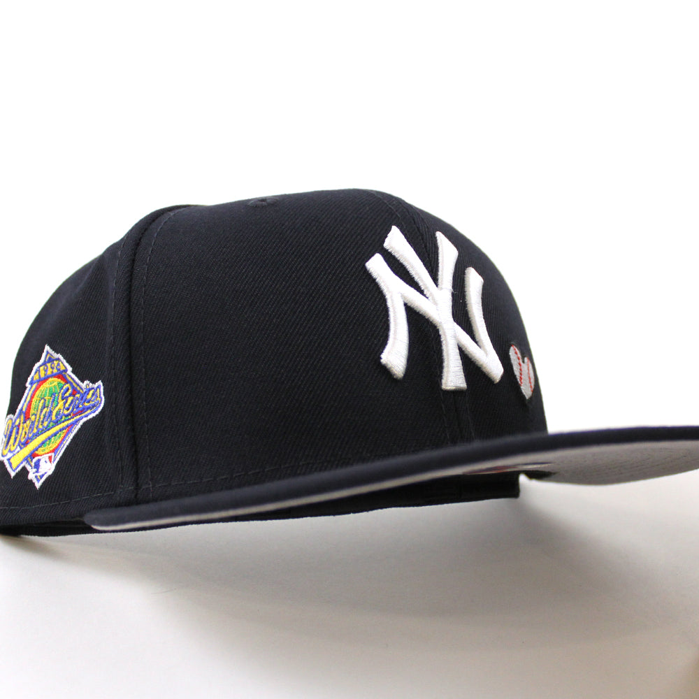 New York Yankees TEAM HEART 1996 World Series New Era 59Fifty Fitted H –  ECAPCITY