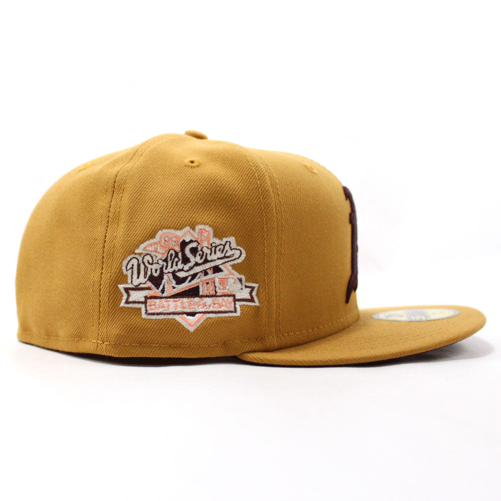 Oakland Athletics 2-Tone Color Pack 59FIFTY Fitted Hat - Brown/ Charcoal LBZSTC / 7 1/8