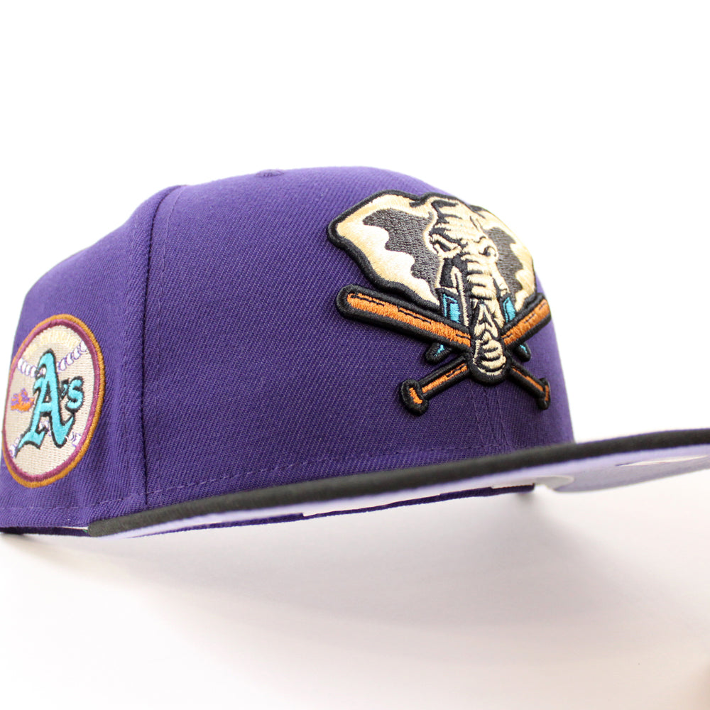 Oakland Athletics Elephant New Era 59Fifty Fitted Hat (Chrome Navy Gra –  ECAPCITY