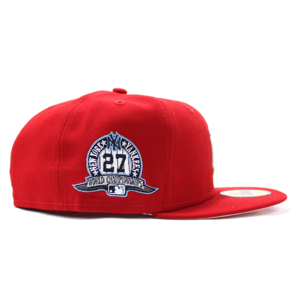 New Era New York Yankees State Fruit 59Fifty Fitted Cap in Red — MAJOR