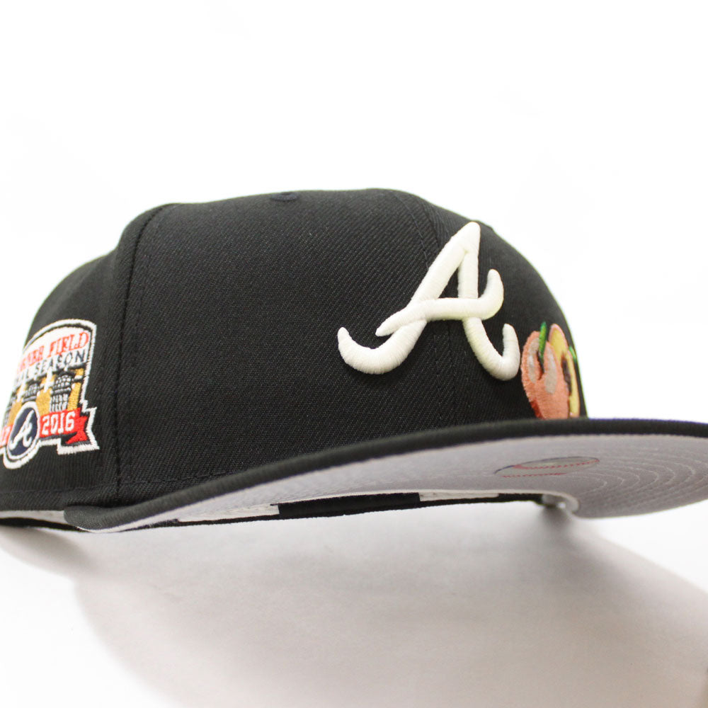 New Era 59Fifty Atlanta Braves Road Authentic Collection On Field
