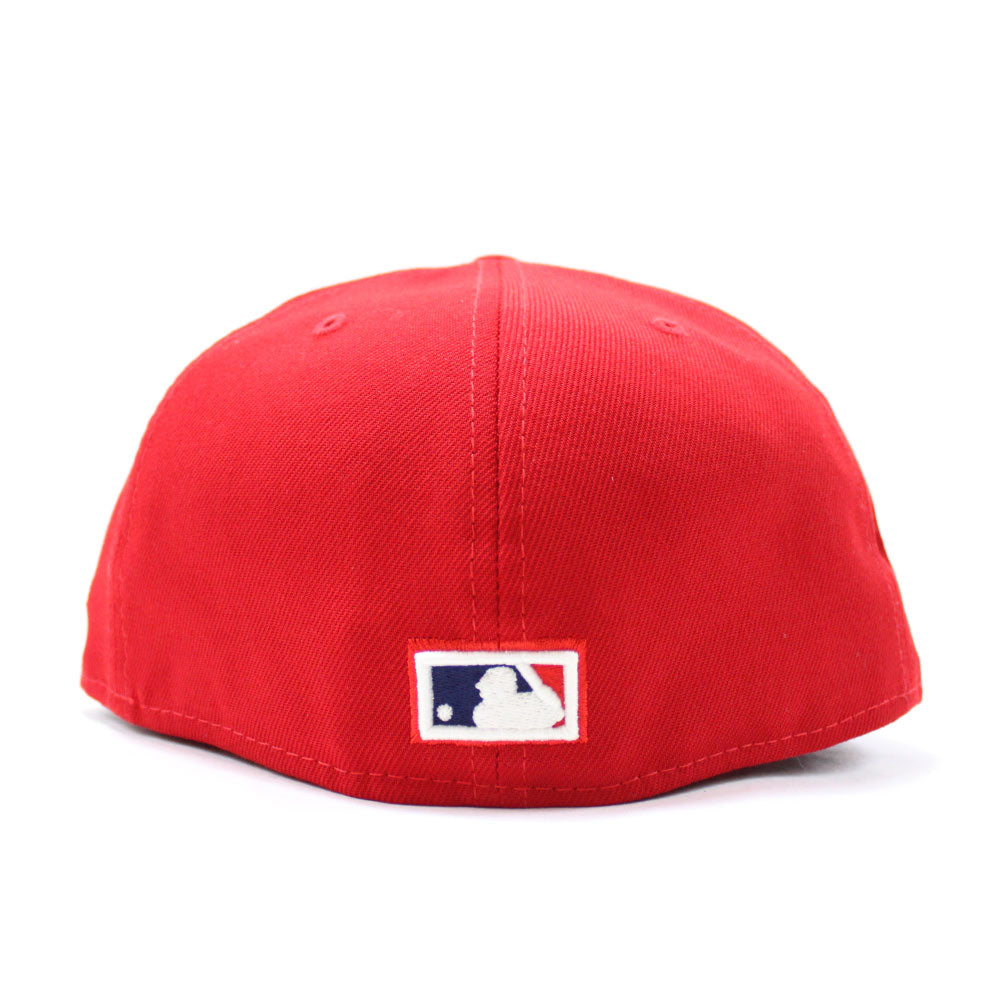 Philadelphia Phillies New Era Cooperstown Collection 100th Anniversary  Titlewave 59FIFTY Fitted Hat - Graphite/Cardinal