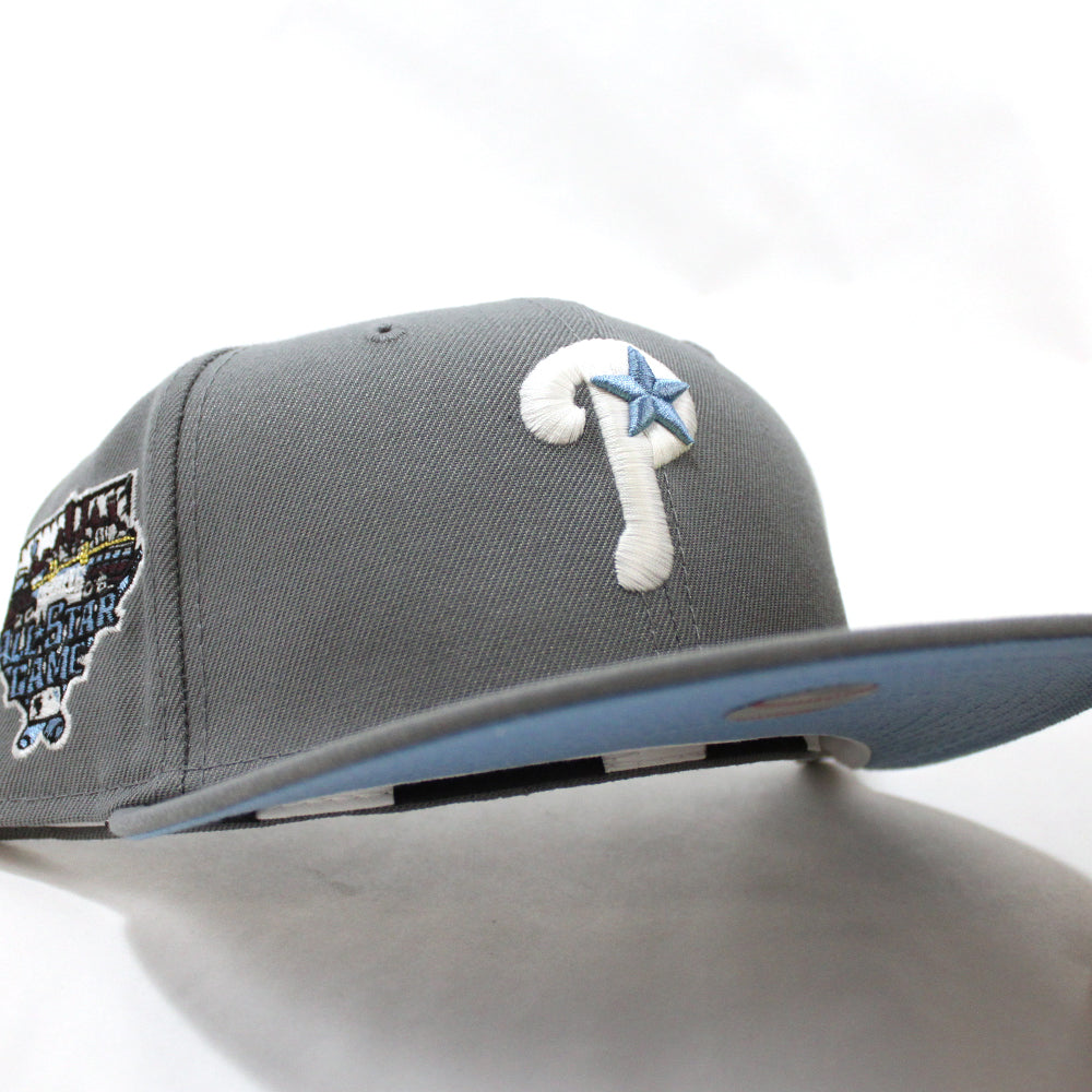 Philadelphia Phillies New Era Ghost Camo 59FIFTY Fitted Hat - Gray