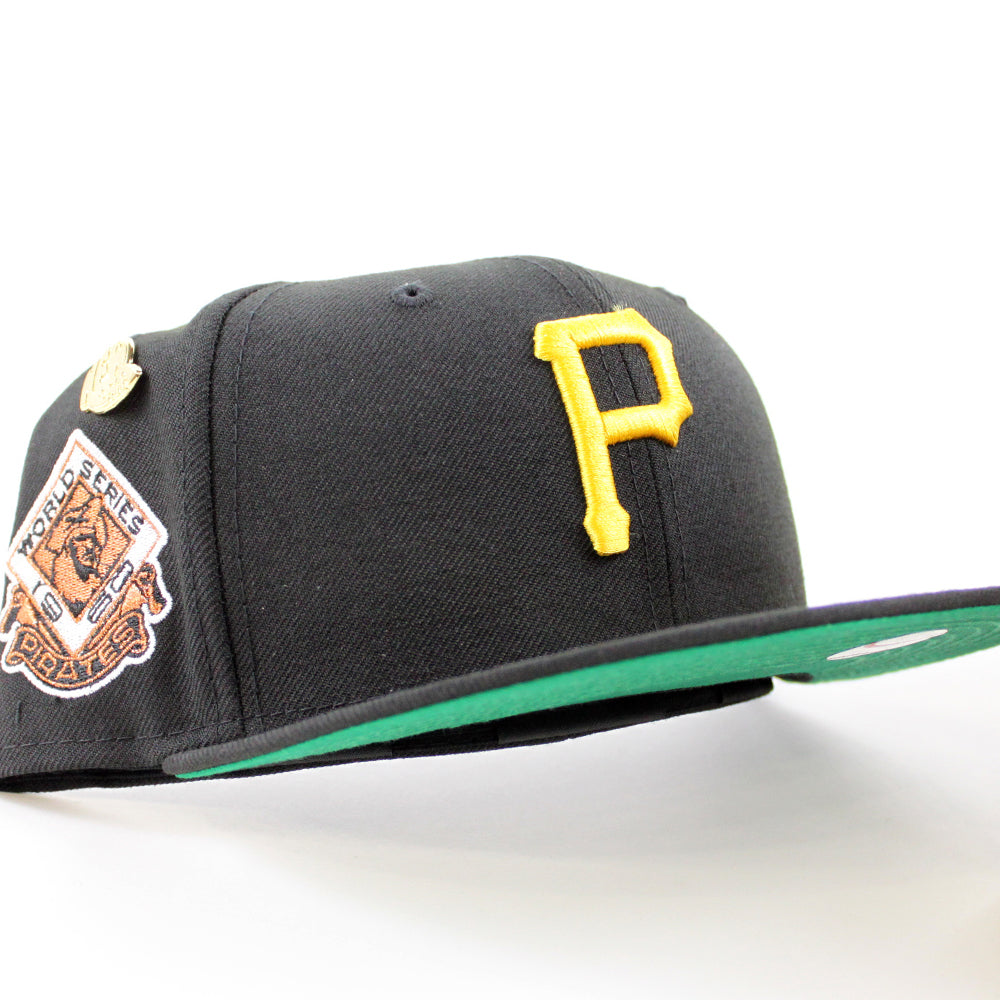 Men's Pittsburgh Pirates New Era Gray/Green 1974 MLB All-Star Game Cyber  59FIFTY Fitted Hat