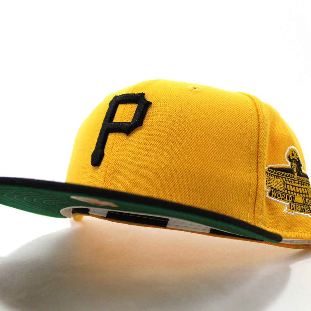 Pittsburgh Pirates New Era 1971 World Series Undervisor 59FIFTY Fitted Hat  - Gray/Black