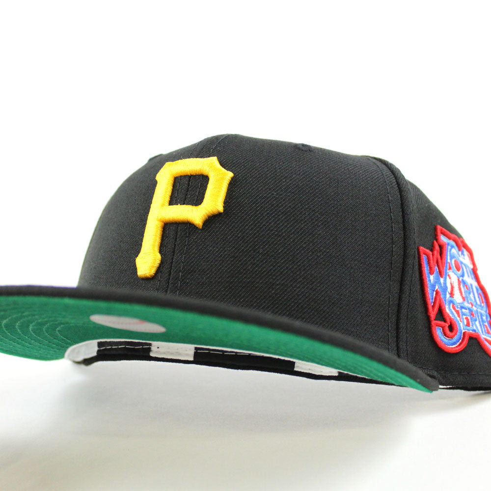 Pittsburgh Pirates 1979 World Series New Era 59Fifty Fitted Hat (Black  Green Under Brim)