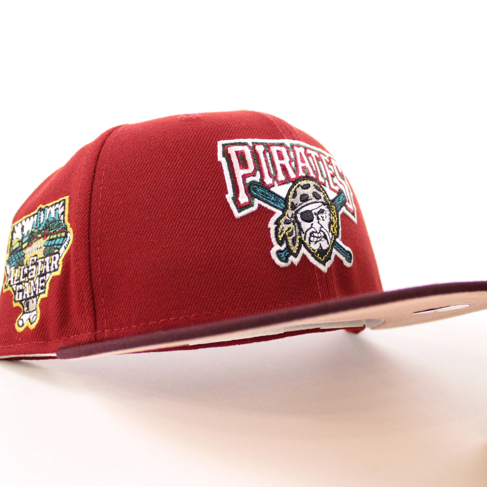 Pittsburgh Pirates New Era Sidepatch 59FIFTY Fitted Hat - Red