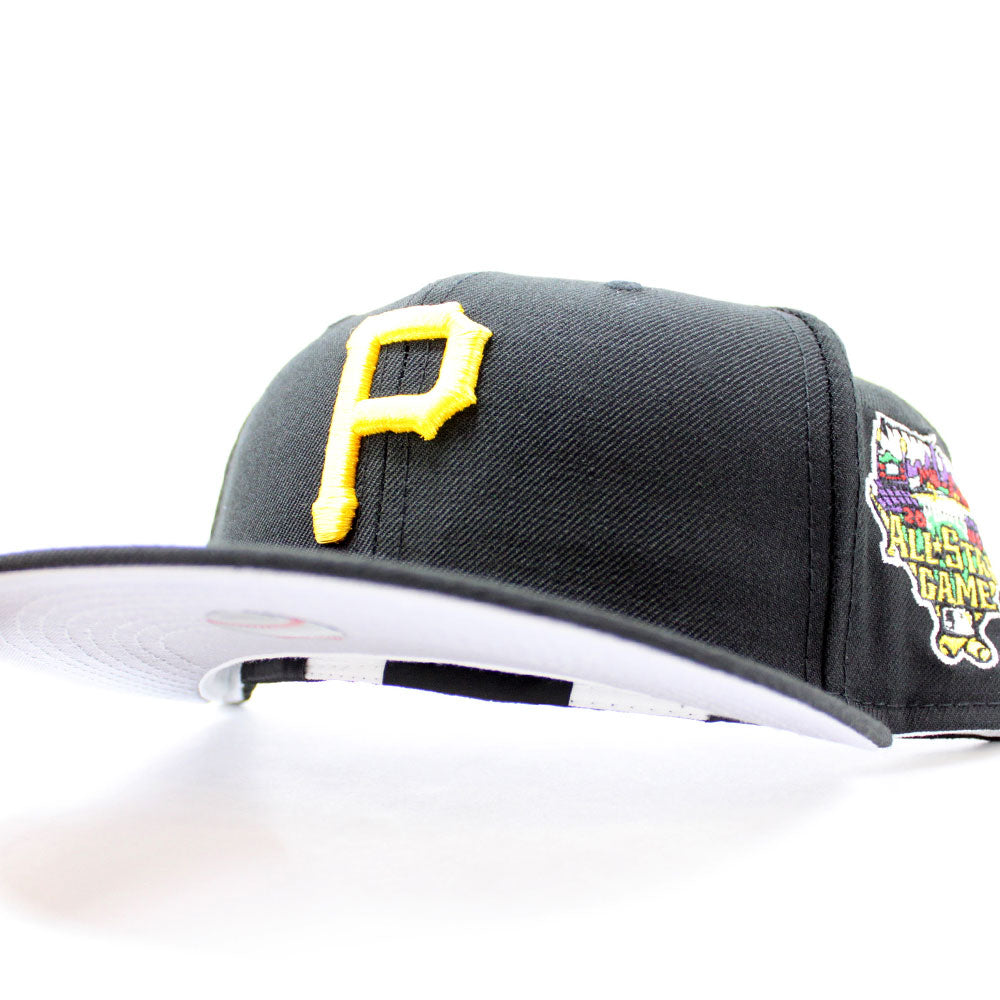 Youth Pittsburgh Pirates Team Streak Grey Fitted Hat