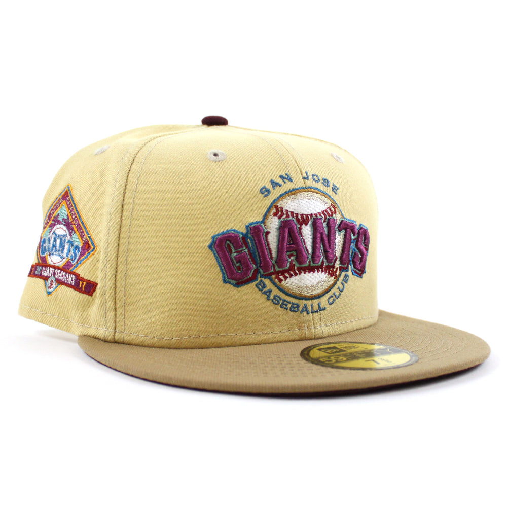 NEW ERA “SF GIANTS THUNDER ERA” FITTED HAT (NAVY/ORANGE/YELLOW) RESTOC – So  Fresh Clothing