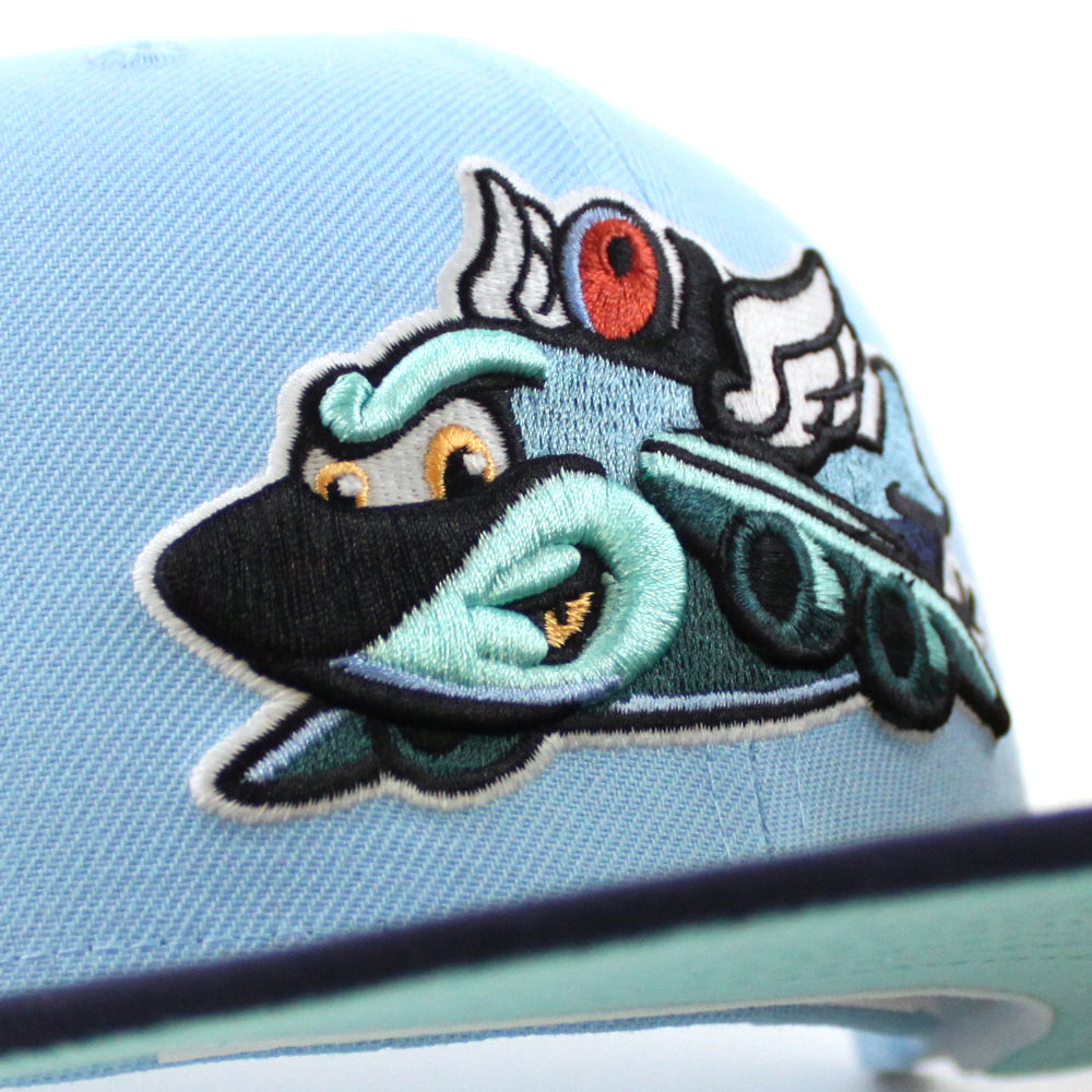 Spokane Indians 3930 Sky Blue Salish Script Cap