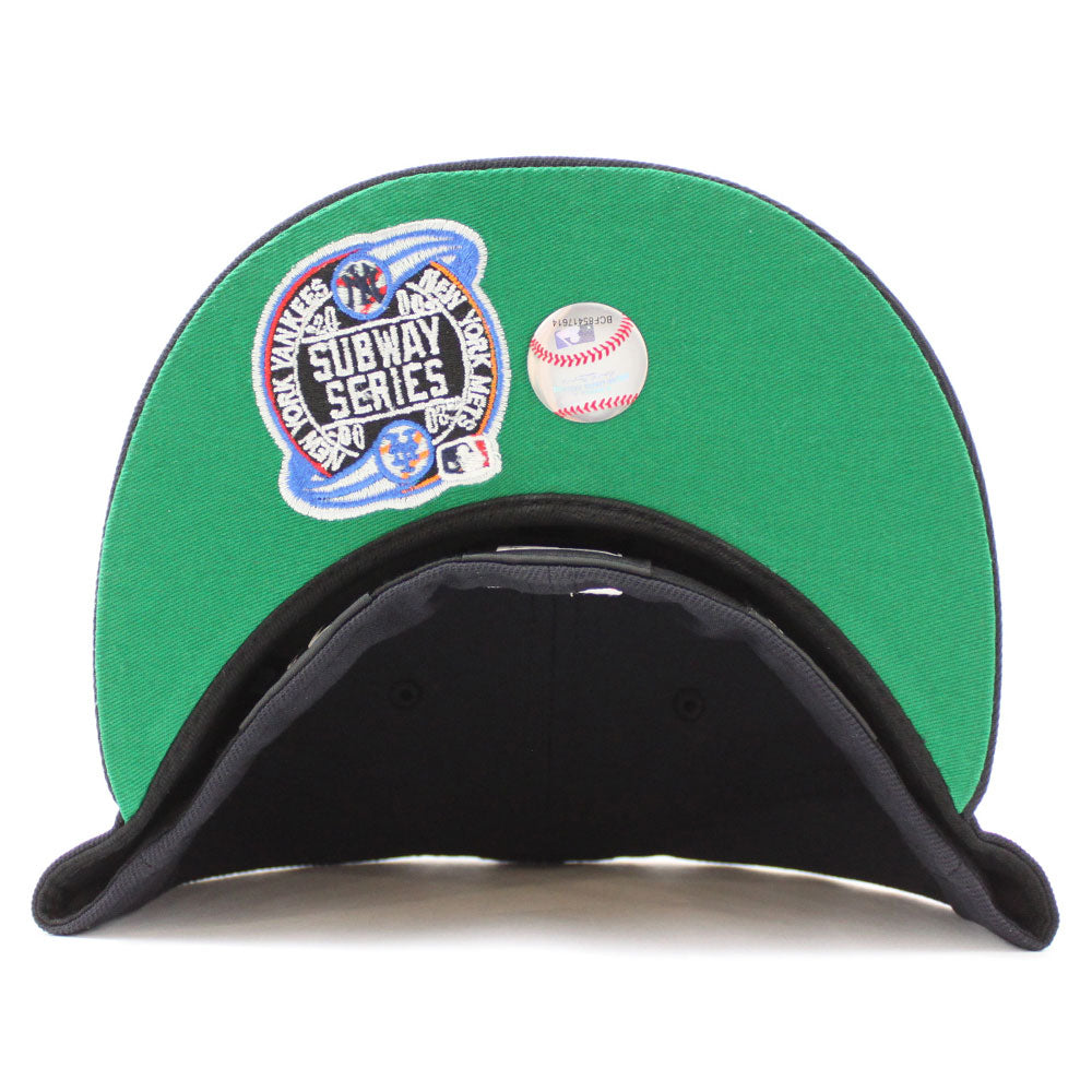 New York Yankees Subway Series New Era 59Fifty Fitted Hat (Navy Green Under  Brim)