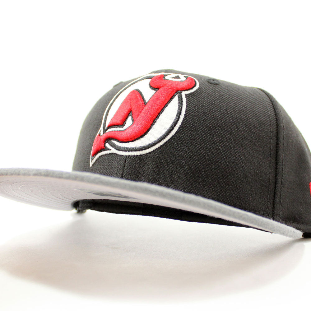 New Jersey Devils New Era 59Fifty Fitted Hat (BLACK RED GRAY UNDER BRIM)