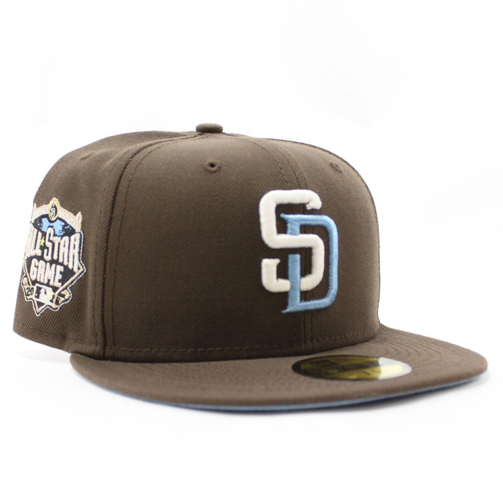 Men's San Diego Padres New Era Brown 2016 MLB All-Star Game Team Color  59FIFTY Fitted Hat