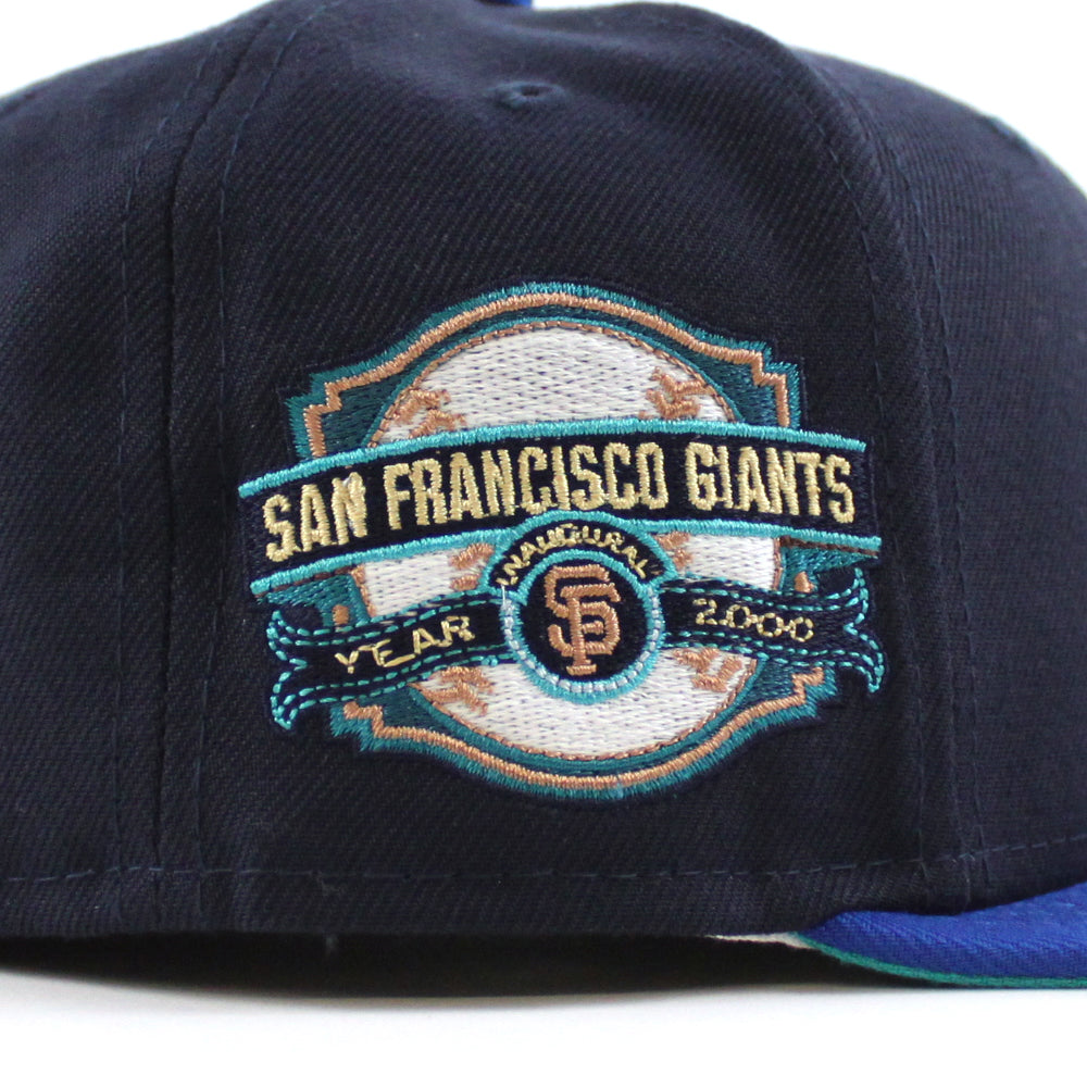 Shop New Era 59Fifty San Francisco Giants Blue Under Fitted Hat 70726159  blue