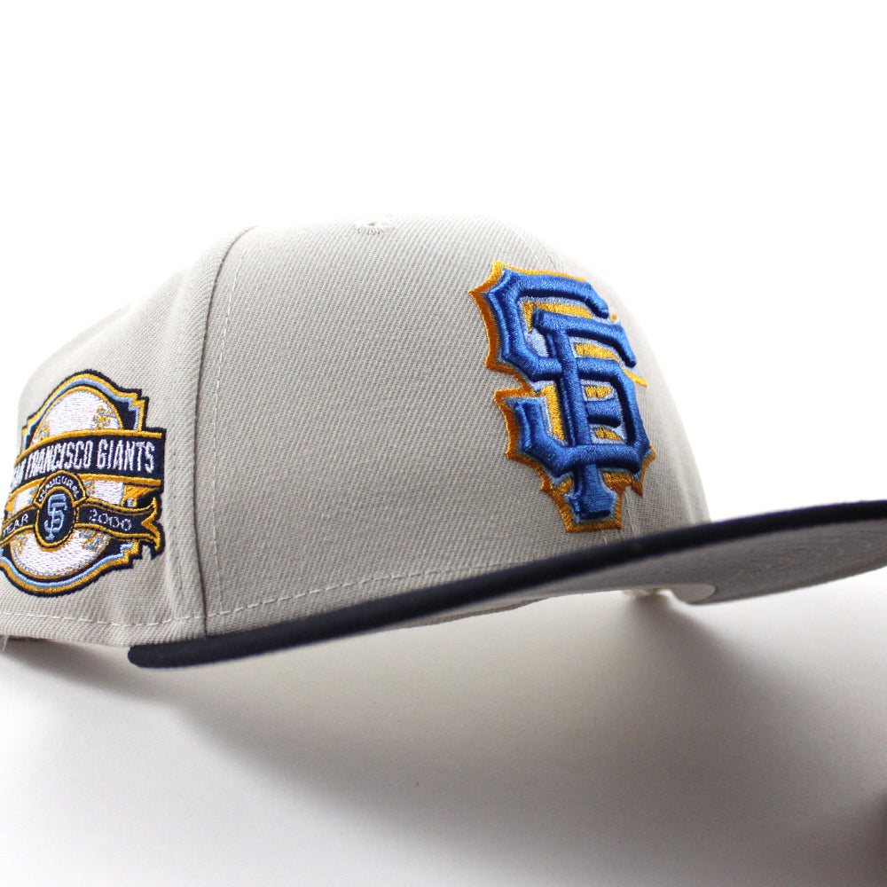 New Era San Francisco Giants 8 Time Word Series Champions Stone Two  ToneEdition 59Fifty Fitted Hat, DROPS