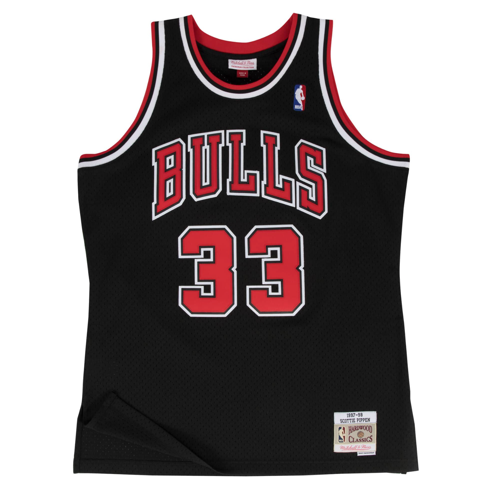 Chicago Bulls #33 Scottie Pippen Mitchell and Ness Swingman Jersey