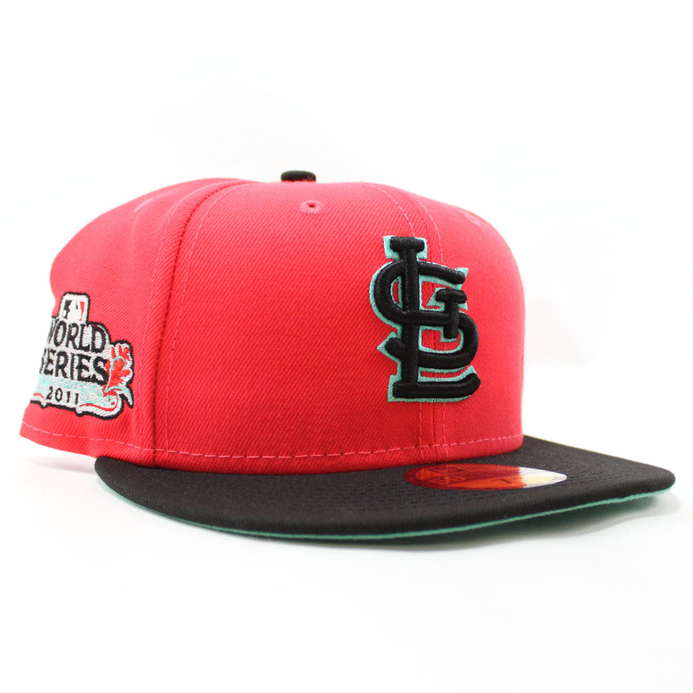 Light Gray St. Louis Cardinals 2011 World Series Champions Fitted