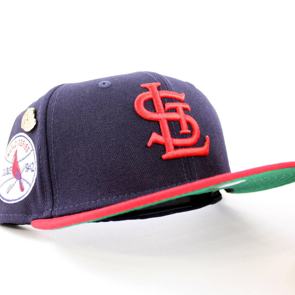 St. Louis Cardinals New Era 1934 World Series 59FIFTY Fitted Hat -  Gray/Black