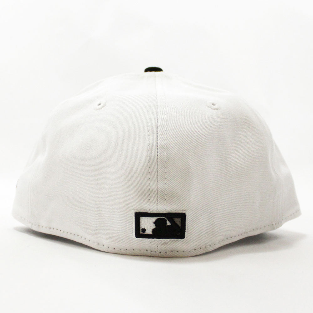 New Era Supreme Devil Horn Logo White/Navy 59FIFTY Fitted Hat