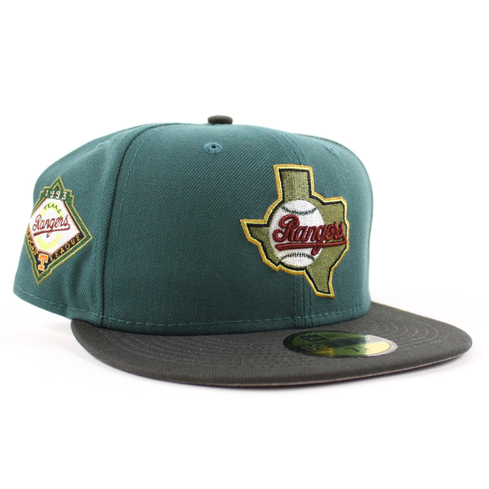 Lids Texas Rangers New Era Cooperstown Collection 1993 American League  Passion Forest 59FIFTY Fitted Hat - Pink/Green