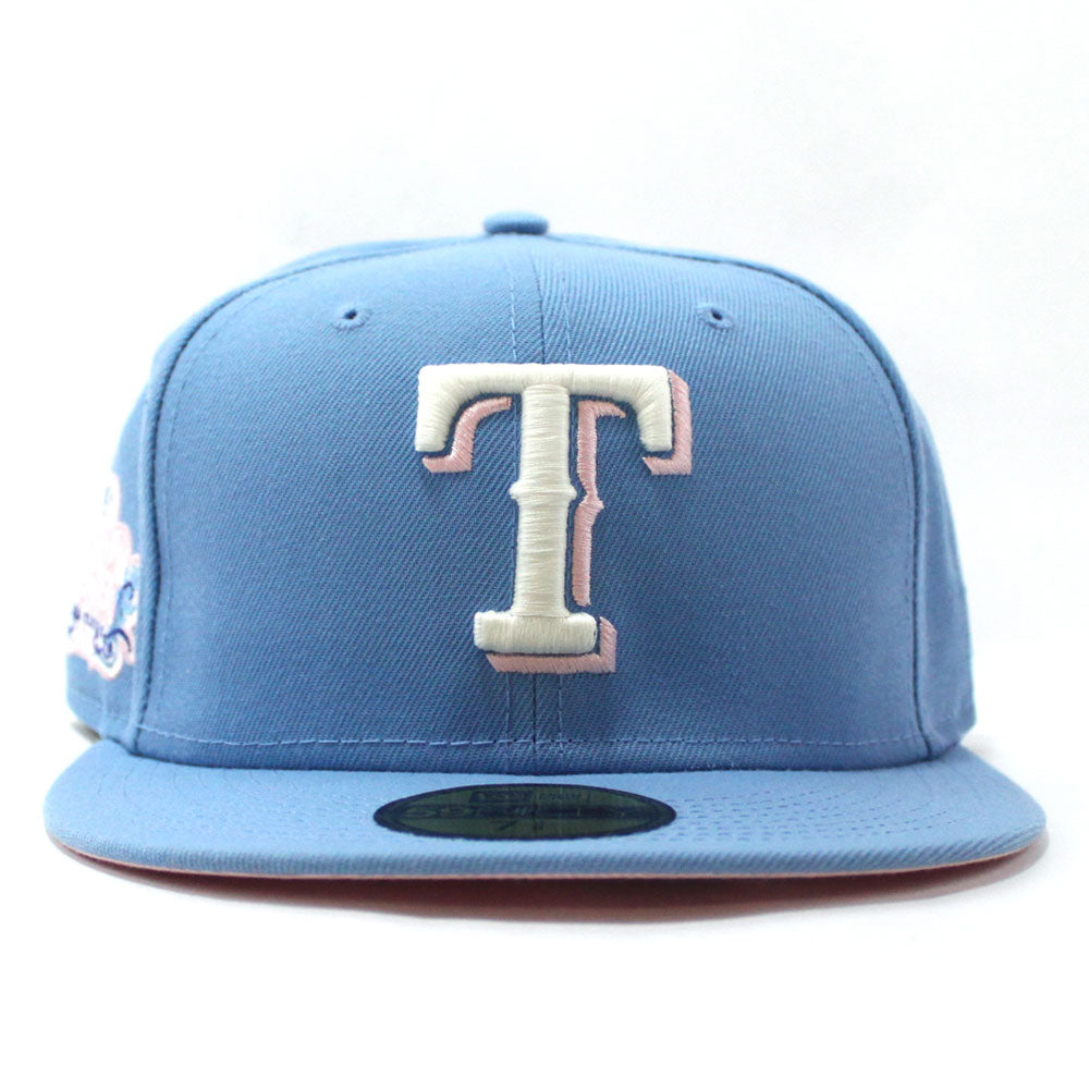 Texas Rangers Hat Cap Fitted Sz 8 New Era 59Fifty 2011 World Series USA NWOT
