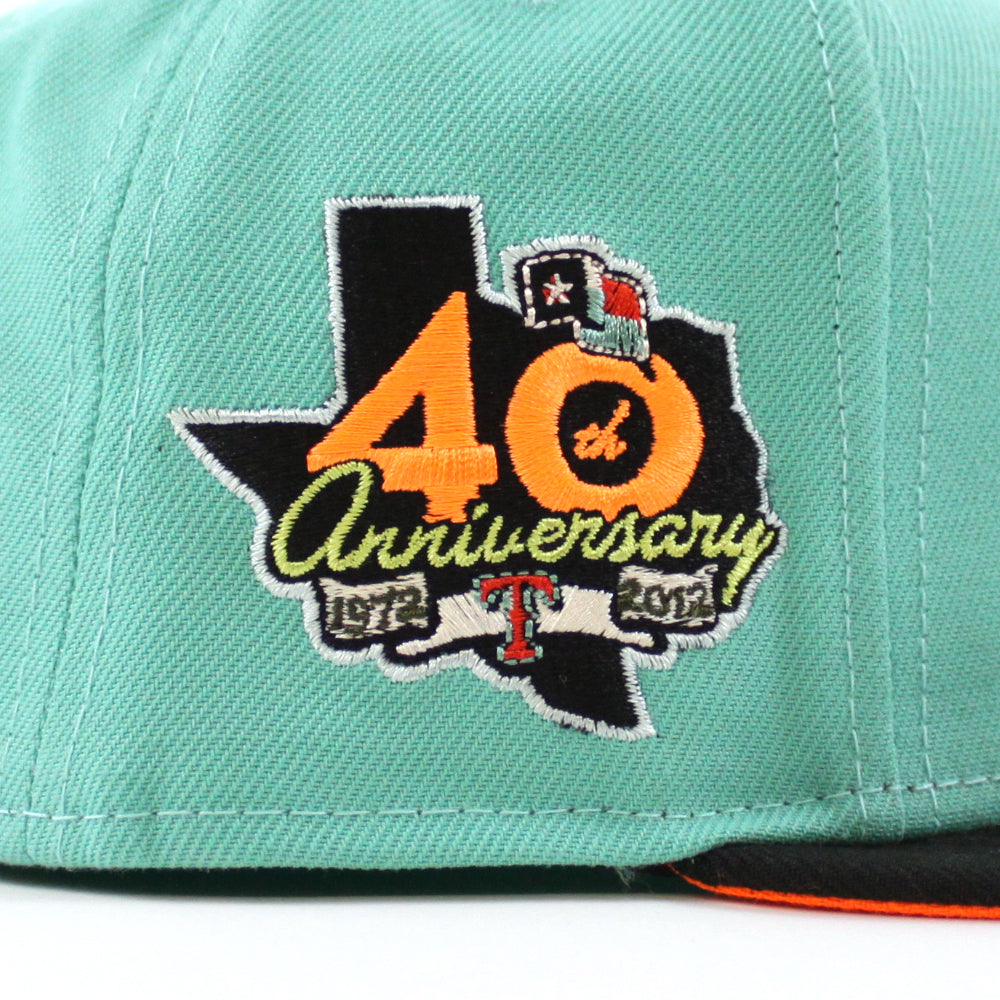 New Era Texas Rangers 40th Anniversary Iced Lava Edition 59Fifty Fitted Cap