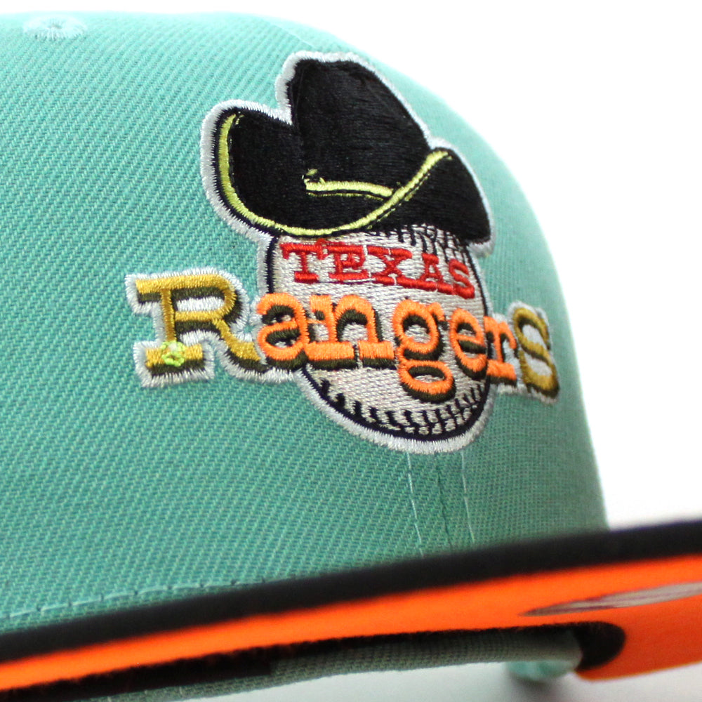 New Era 59FIFTY Texas Rangers 40th Anniversary Patch Fitted Hat 7 1/4