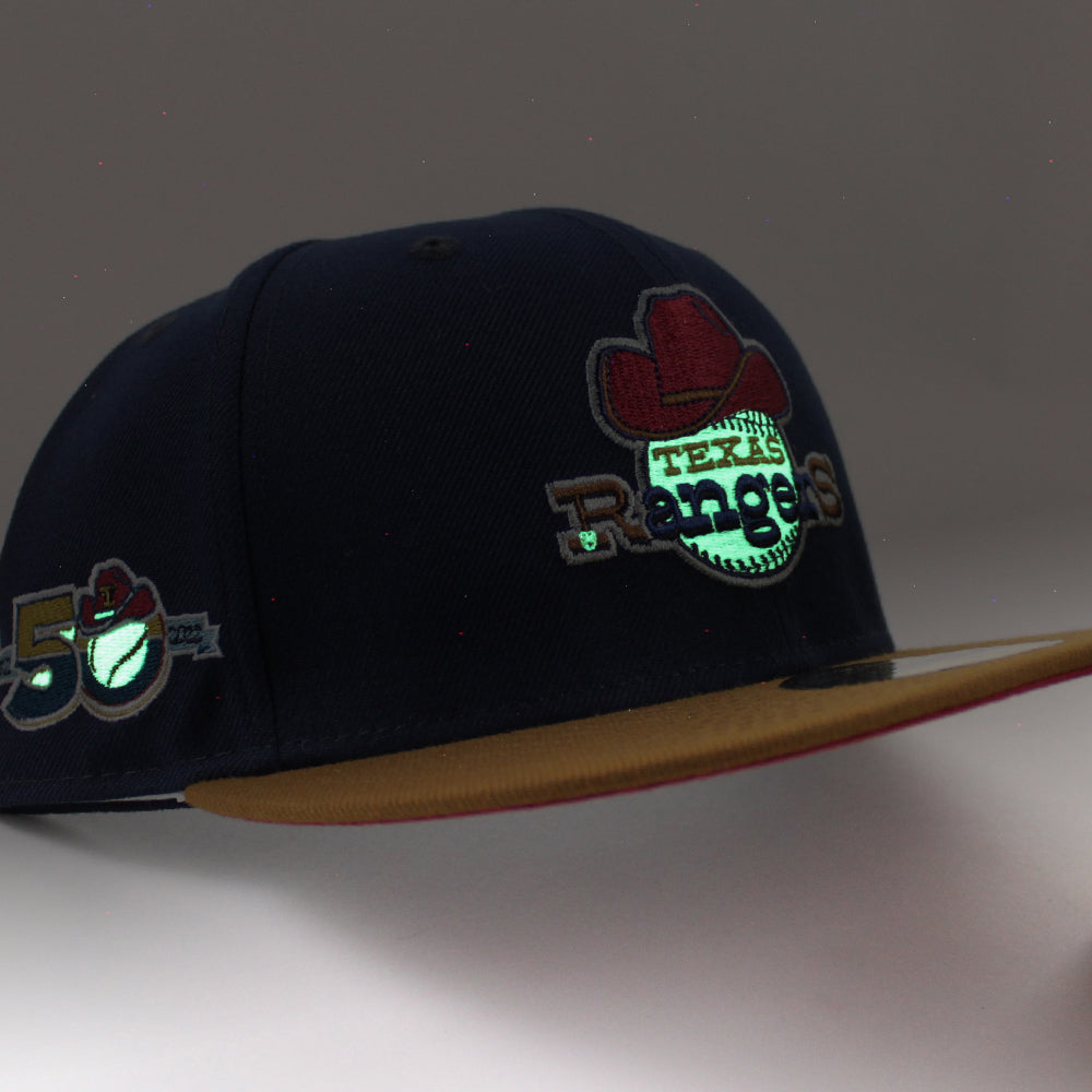 New Era, Accessories, Texas Rangers Retro Hat 7s