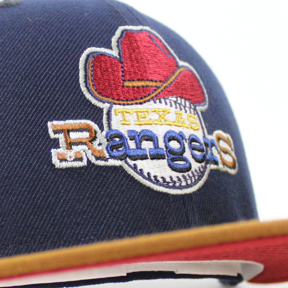 Texas Rangers 50th Anniversary New Era 59Fifty Fitted Hat (GITD Stone –  ECAPCITY