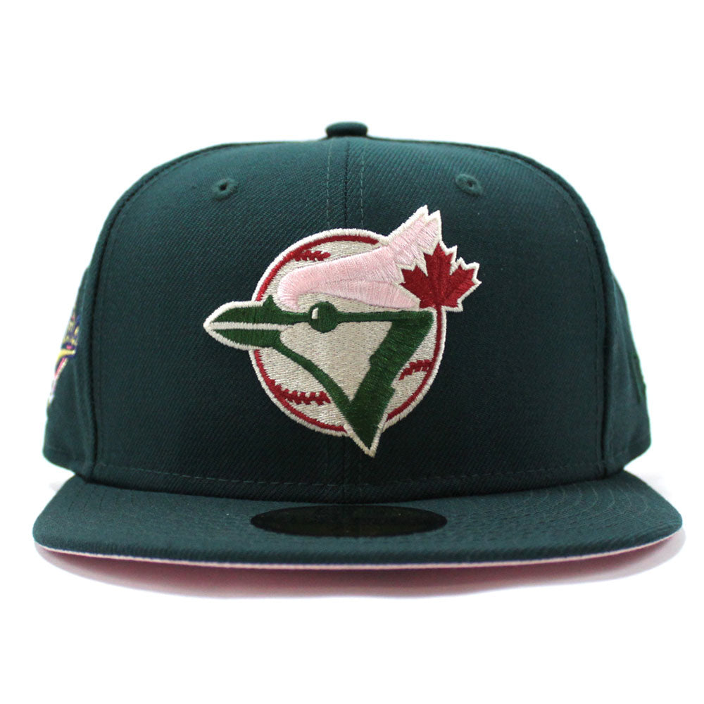 Lids Toronto Blue Jays New Era 1992 World Series Lava Highlighter Combo  59FIFTY Fitted Hat - Red/Neon Green