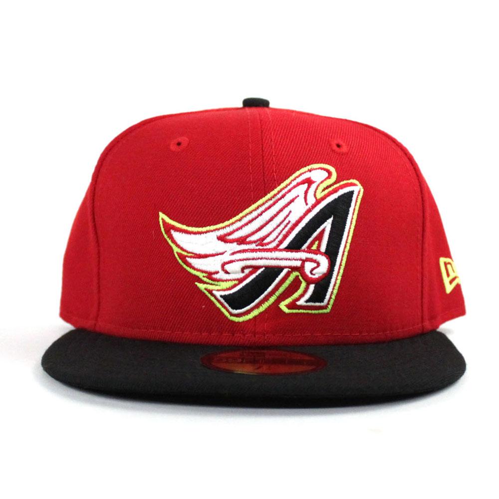 Anaheim Angels A City Connect New Era 59Fifty Fitted Hat (Chrome