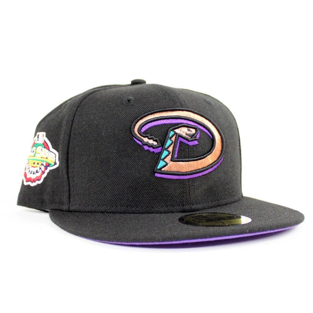 Arizona Diamondbacks World Series 2001 59FIFTY New Era Purple Hat – USA CAP  KING