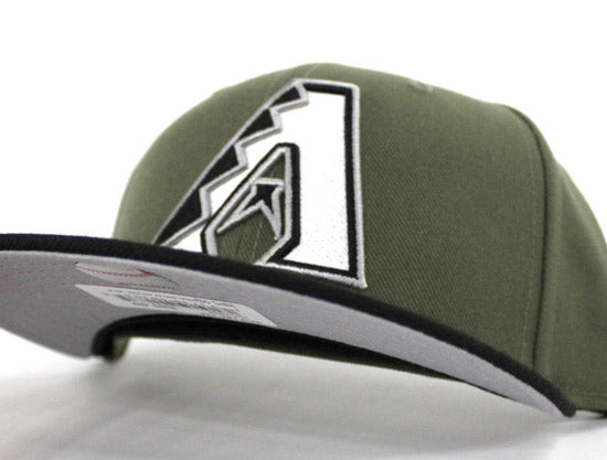 Arizona Diamondbacks New Era Brushed Armed Forces T-Shirt - Olive