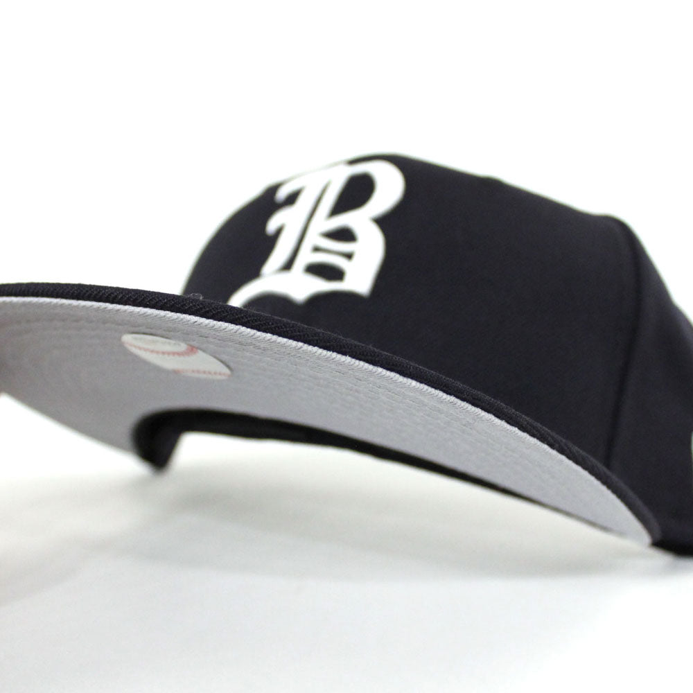 Boston Braves 1943 New Era 59Fifty Fitted Hat (Navy Gray Under Brim)