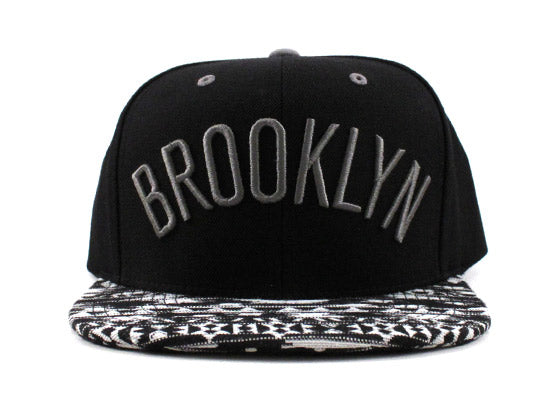 Brooklyn Nets 75 NBA New Era 59FIFTY Fitted Hat (Chrome Walnut Khaki Under BRIM) 7 3/8