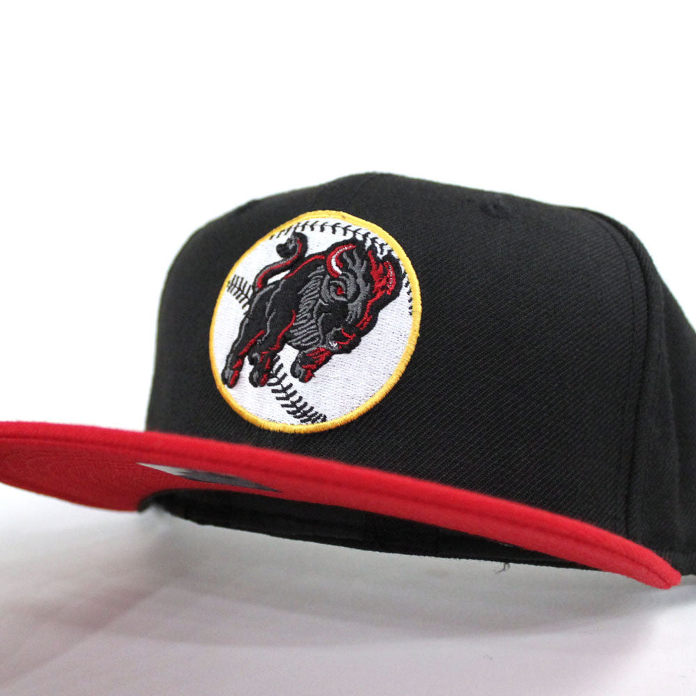 New Era x Cap City Buffalo Bisons Fitted Hats Yellow/Brown/Red 7 1/8 