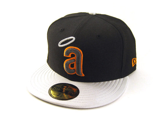 New Era 5950 CUSTOM FITTED ANGELS BLACK/BLACK – Moesports