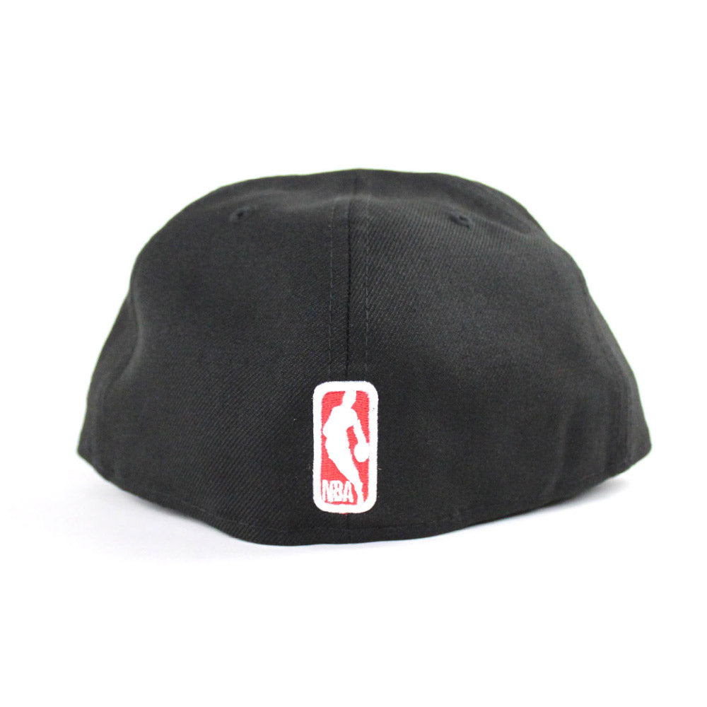 Chicago Bulls MONOCHROME XL-LOGO Grey-Black Fitted Hat