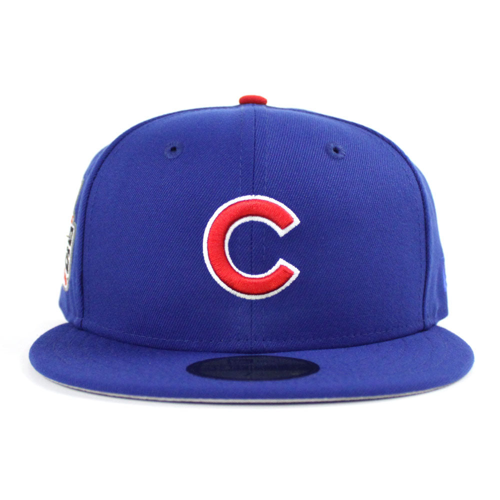 Chicago Cubs Mint Navy World Series 59FIFTY Fitted Cap 7 3/8 = 23 1/8 in = 58.7 cm