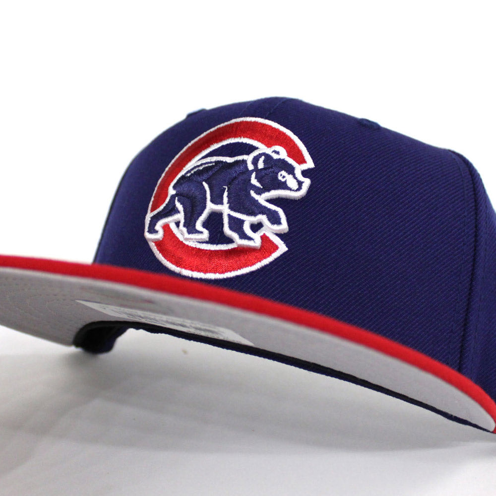 Chicago Cubs 59FIFTY Retro Script MLB Fitted Hat – Basketball Jersey World