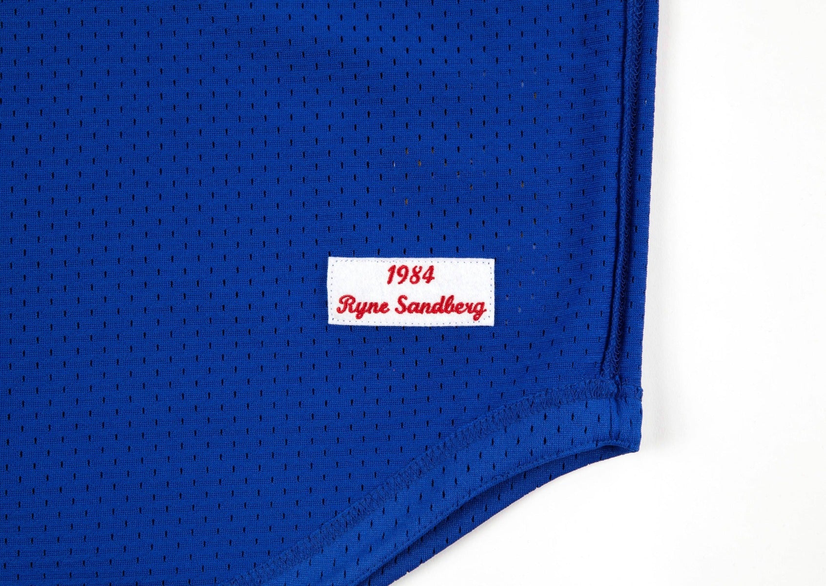 Ryne Sandberg 1984 Authentic Mesh BP Jersey Chicago Cubs