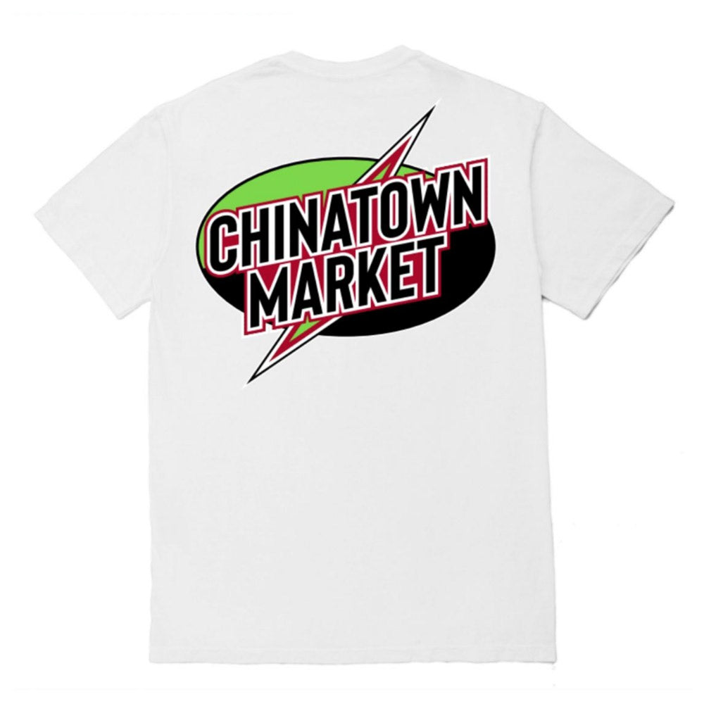 Chinatown Market LIGHTNING T-SHIRT (White)