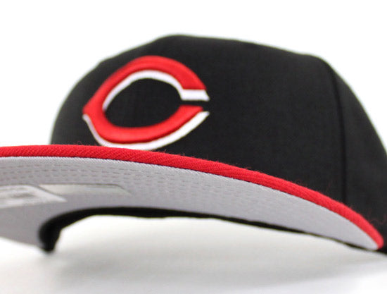 Cincinnati Reds City Connect Fitted Cap (Black/Red) – Corporate