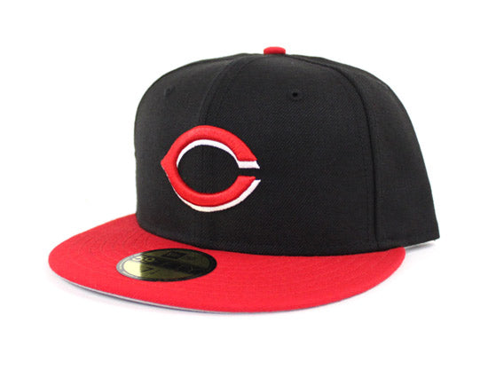 Cincinnati Reds City Connect Fitted Cap (Black/Red) – Corporate