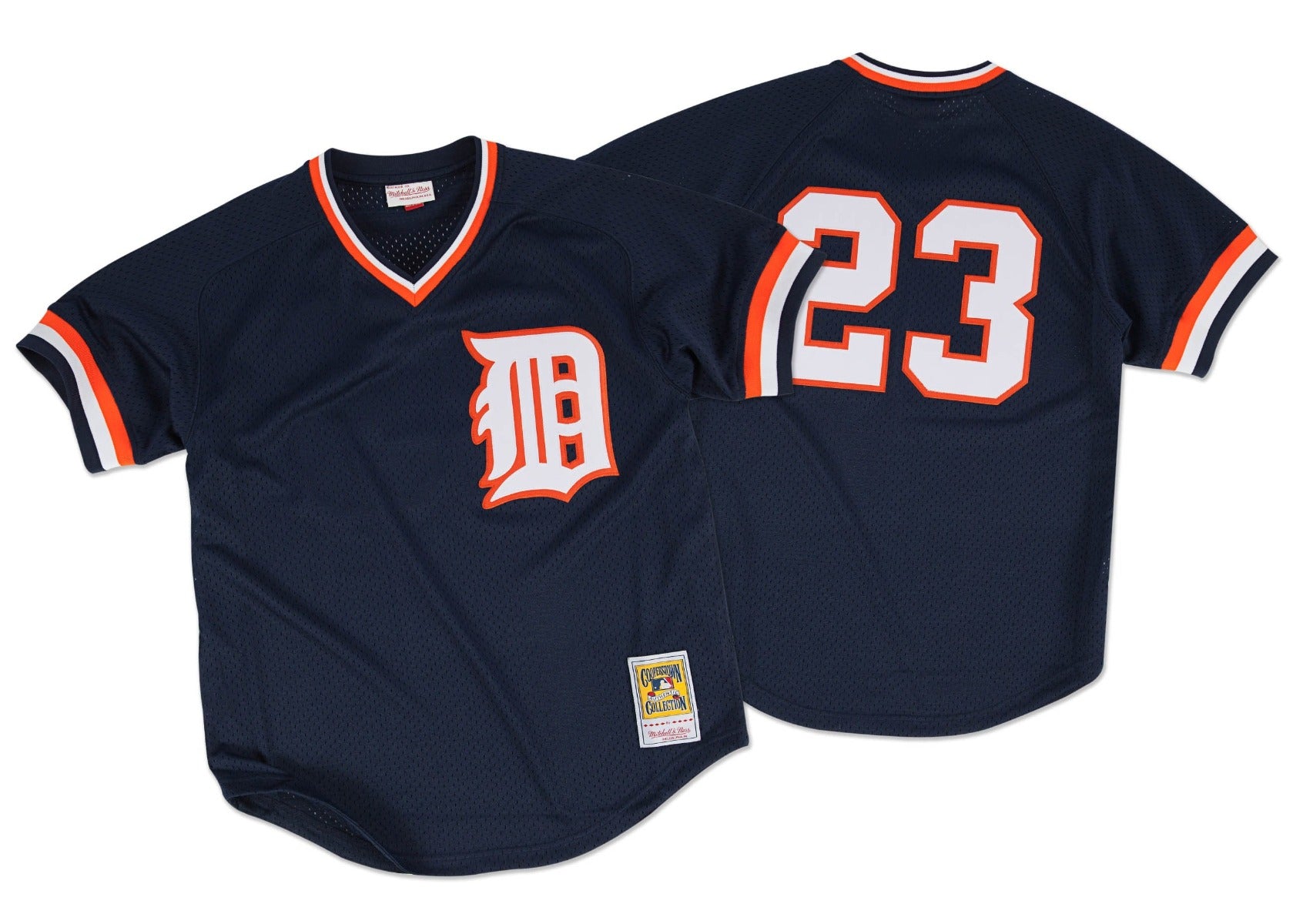 Authentic Mitchell & Ness Detroit Tigers #23 Baseball