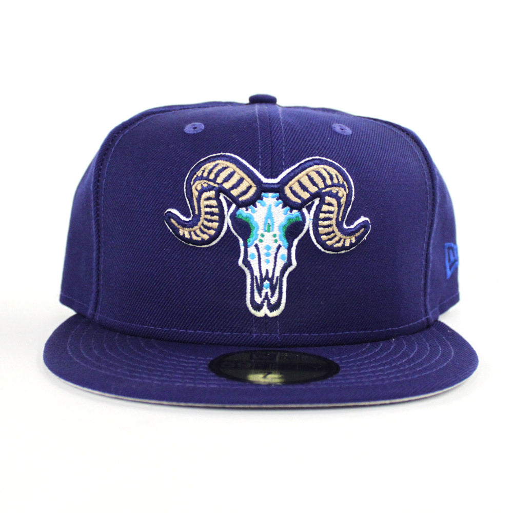 New Era Men's New Era Blue Hartford Yard Goats Theme Nights Hartford  Schoolboys 59FIFTY Fitted Hat