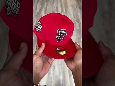New Era 59FIFTY MLB SF Giants 2012 World Series Fitted w/ Pink Bottom