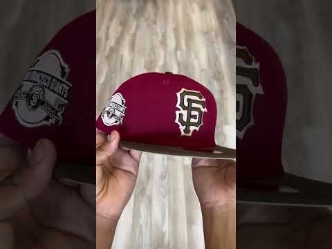 San Francisco SF Giants DaBu Camel Fitted Hat by New Era