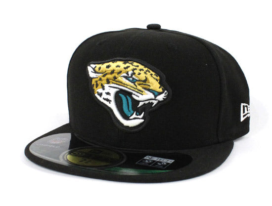 Jacksonville Jaguars NFL New Era 59Fifty Fitted Hat (Black)